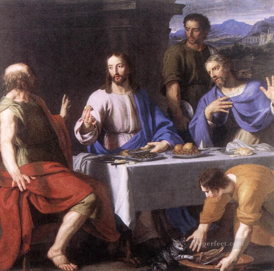 The Supper at Emmaus Philippe de Champaigne Oil Paintings